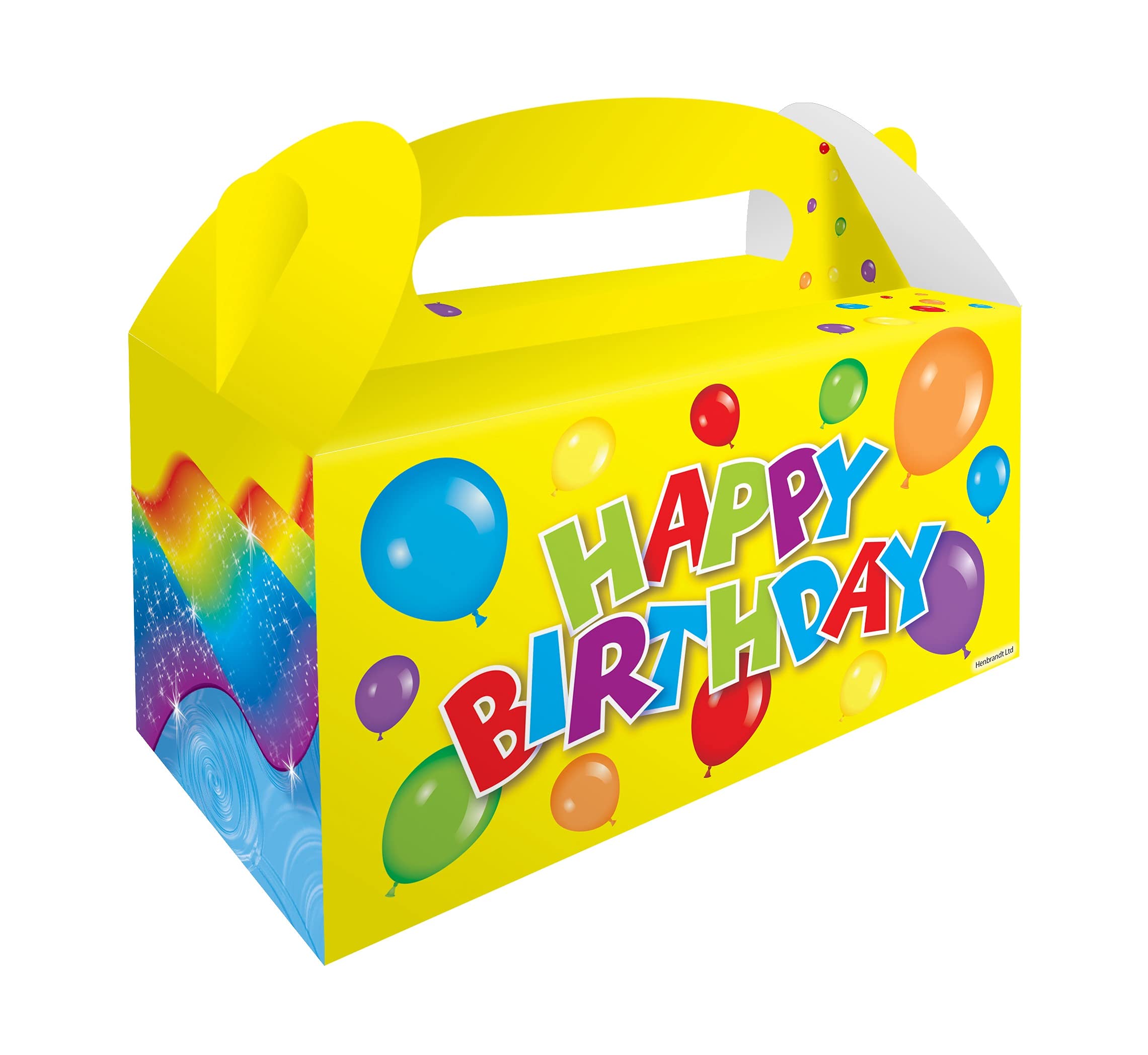 HENBRANDT 12 x Happy Birthday Lunch Boxes (Large)