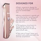 Wahl 3-in-1 Face & Body Hair Remover for Women with Attachments view 5