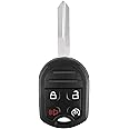Car Key Fob Fit for Ford 2011-2014 F150 Pick-up, 2011-2016 F250/ F350/ F-450/ F-550/ F-650/ F-750, 2015 Flex Push to Start Ignition Key Smart Self-Programming Entry Remote OEM (CWTWB1U793)