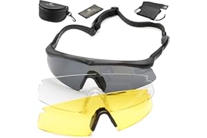REVISION Military Sawfly Deluxe Eyewear Kit, Black, Regular