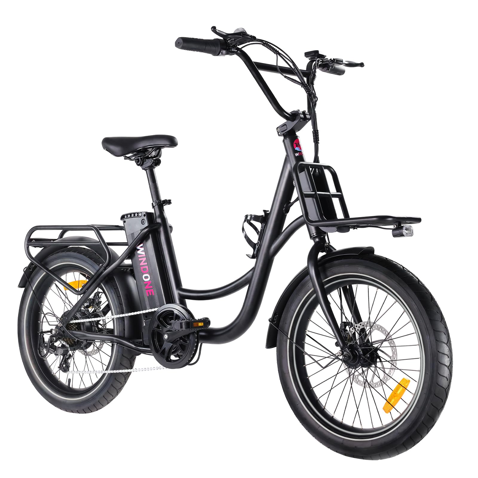 Windone E20 Electric Bike for Adults, Max 20 MPH Speed & 40 Miles Range ...