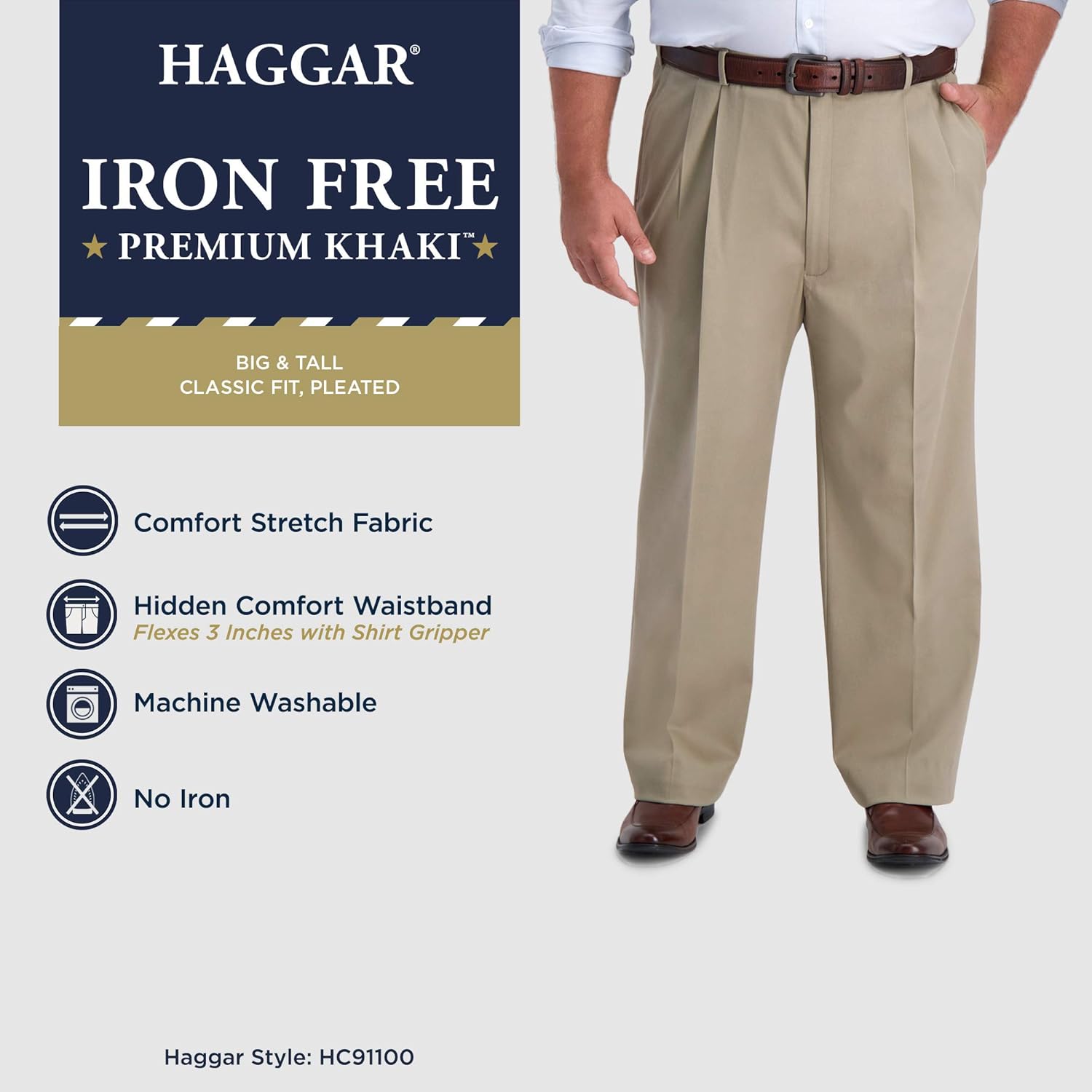haggar khakis amazon