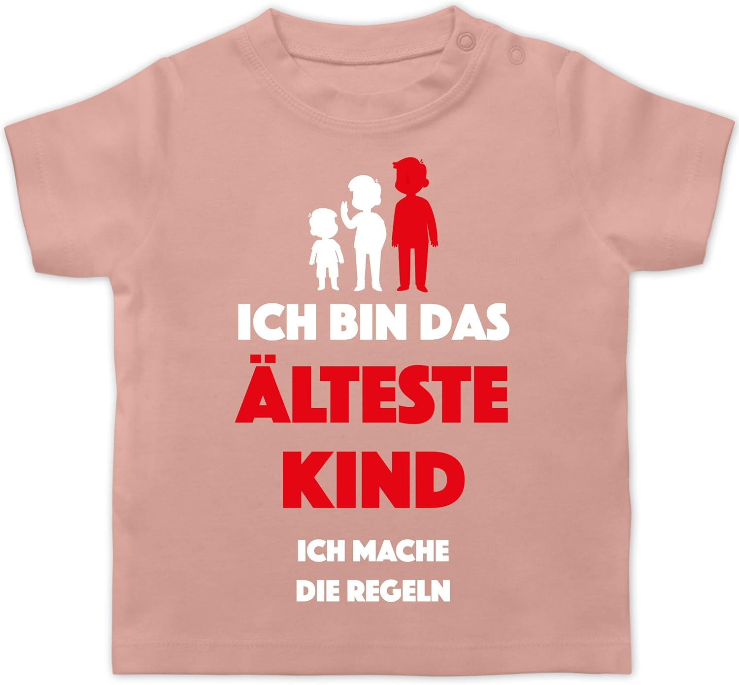 Shirtracer Sprüche Baby Ich Bin das älteste Kind. Ich Mache die