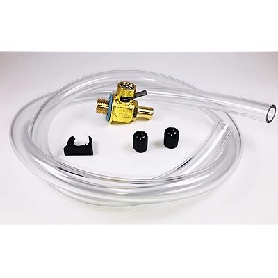Fumoto F106N Oil Drain Valve with Heavy Duty 3' Hose Kit for Fumoto Long Nipple