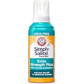 ARM &amp; Hammer Simply Saline Extra Strength Plus Calming Eucalyptus, 4.6 oz | Nasal Mist, Severe Congestion, Saline Nasal Spray