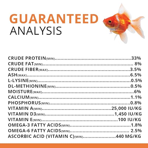 FLUVAL BUG BITES GOLDFISH FISH FOOD, FLAKES FOR SMALL TO MEDIUM SIZED FISH, 3.17 OZ., A7340, BROWN