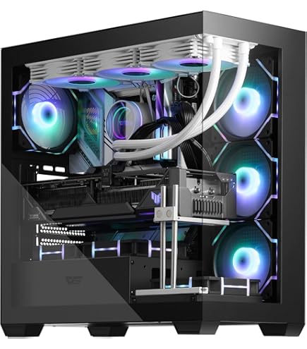 Amazon.com: PCCOOLER CPS - C3 T500 ARGB White - Mid Tower - Gaming