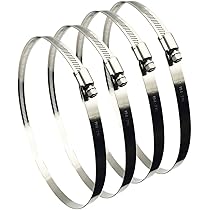 Duct Manual Volume Backdraft Damper, 4 Inch, Airflow Ducting Branch Vent Damper Air Control Valve, Adjustment Handle Stainless Steel, For HVAC - View #2