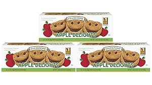 Fieldstone Bakery Whole Grain Apple Delights with Real Fruit Filling, 3 Boxes, 48 Individually Wraped Pastries