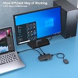 BENFEI USB 3.0 Switch 2 Computers 3x USB 3.0 1x USB-C with Remote view 3