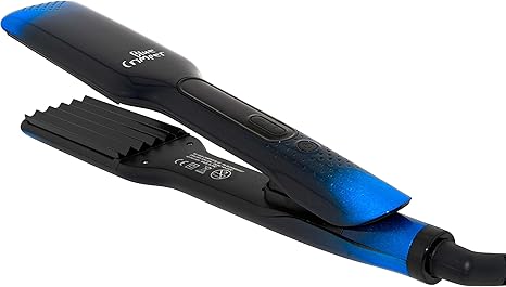 plancha de pelo para hacer frizz