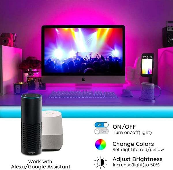 wasserdichte Intelligente 10m 540LED Chips Streifenlichter RGB Epoxy Lichtstreifen Bluetooth Smart APP Steuerung fr Home Bar KTV Dekoration EU Stecker 100 240V
