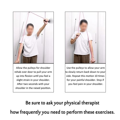 Shoulder Rehab Over The Door Pulley Exerciser Shoulder Pulley Over