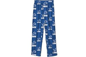 Outerstuff NFL Boys Kids Youth Pajama Pants for Boys 4-18 – Soft, Durable Nightwear with Team Logos for Young Fans