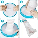 Fasola Waterproof Leg Cast Cover for Shower, Ankle & Foot Protection view 6
