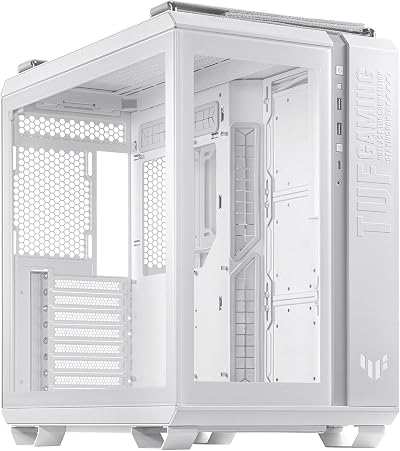 ASUS TUF Gaming GT502 White ATX Mid Tower Case RGB USB 3.2 Type-C Radiator Mount