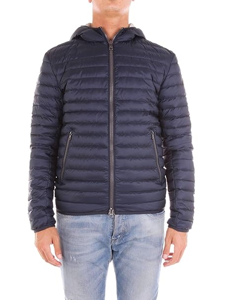 COLMAR Herren Daunenjacke mit Kapuze Blau Polyester Daunenjacke 54