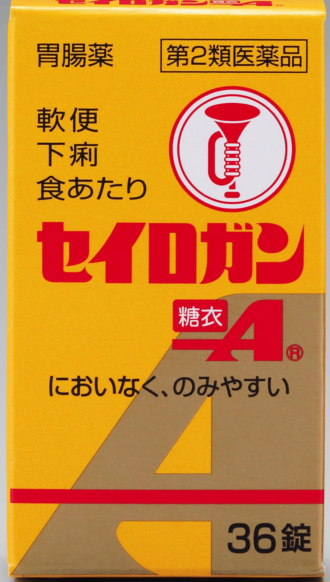【第2類医薬品】セイロガン糖衣A 36錠商品画像