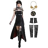 haikyuu Women Spy House Thorn Princess Cosplay Costume with Leather Stockings Accessory Halloween Anime Con