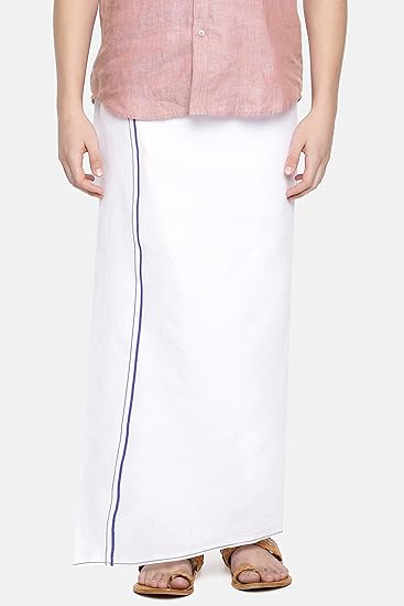 Mens Dhoti(Blue)