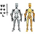 ULTHOOL (Assembly Completed) Titan 13 Action Figure, 3D Printed T13 Multi-Jointed Movable Robot With Full Articulation, Lucky 13 Nova 13 Dummy 13