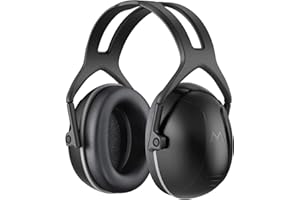 ONHEAR SNR 35dB Hearing Protection Ear Muff, Effective Ear Protection, Noise Cancelling Headphones for Adults Kids Mowing Autism, Adjustable Noise Cancelling Ear Muffs, Safety Earmuffs with Storage Bag