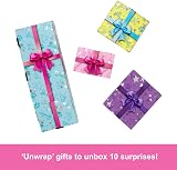 Barbie Party Unboxed Doll & Accessories 10 Surprises Birthday Bows Set JFG70 view 4
