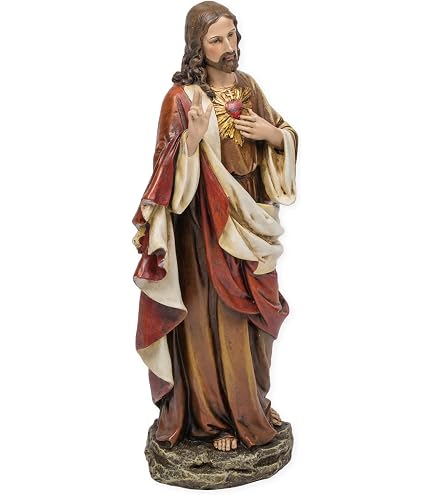 Amazon.com: Joseph's Studio by Roman Sacred Heart of Jesus Figure