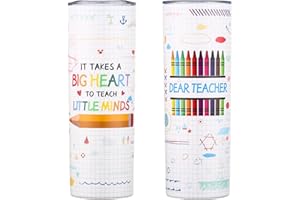 DHQH Teacher Gifts For Women - Teacher Appreciation Gifts -End of Year Teacher Gifts - Teacher Gifts From Student -Mothers Day Gifts For Teacher, 20 oz Teacher Tumbler
