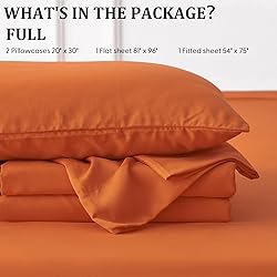 Soft Breathable Full Sheet Set - Luxury Brushed Bed