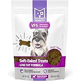 SquarePet VFS Low Fat Soft-Baked Dog Treats 6oz – Ocean Whitefish, Low Fat Formula for Digestive Support – Omega 3 with DHA/EPA – Limited Ingredient – All Natural – Made in USA