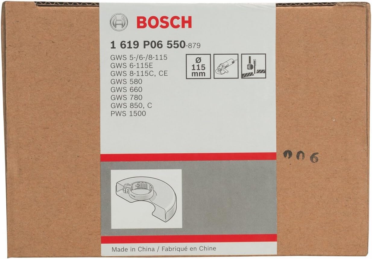 Bosch Professional Protective Guard With Cover (diameter 115 mm, Accessories Angle Grinders), Silver, 115mm - Image 3
