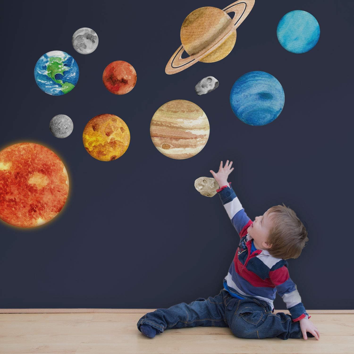 Solar System Wall Sticker, Space Wall Stickers