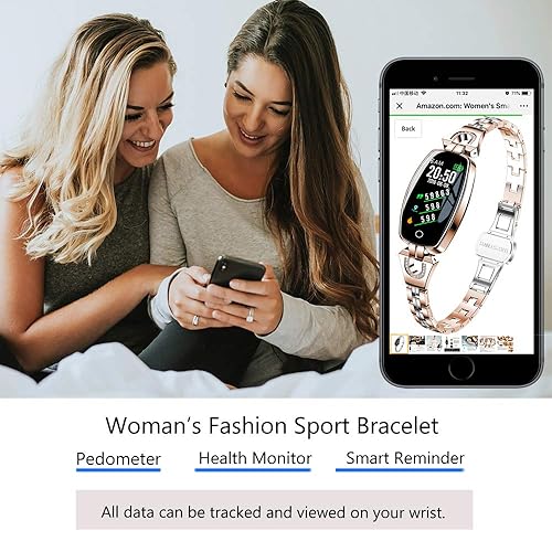 Pard Delicate Women Smart Watch, Heart Rate Blood Pressure Fitness - Main Image