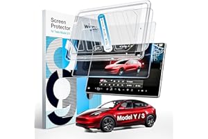 Wigoo Tesla Model Y & Model 3 Screen Protector Matte [No More Glare & Fingerprint] Model Y(2020~2025)/Model 3(2017~2023) Acce