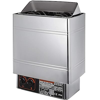 VEVOR Sauna Heater 3KW Dry Steam Bath Sauna Heater Stove 220V-240V with Internal Controller Electric Sauna Stove for Max.141.3 Cubic Feet Home Hotel Sauna Room Spa Shower Bath Sauna