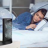 DR.PREPARE Desk Fan Tower Cooling Fan 3 Speed 110° Oscillation 3 Timers UK Plug view 8