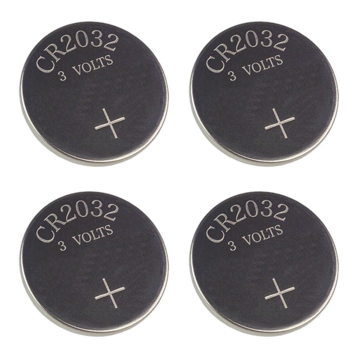 Harrista (4x) Sealed CR2032 Key Car Fob Batteries – Long-Lasting 3V Lithium Cells for Alarm Fob & Remote