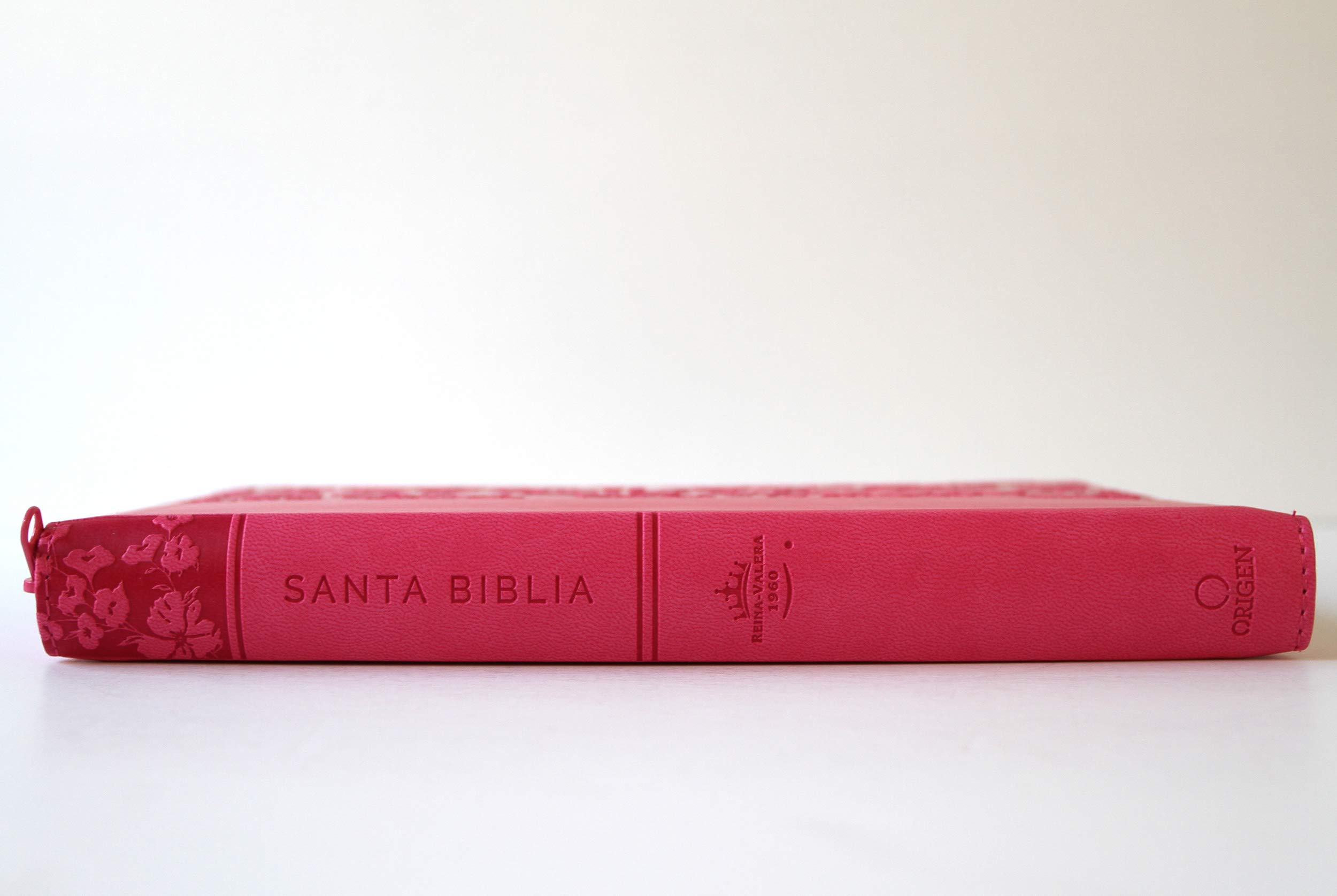 Biblia Reina Valera 1960 letra grande. Símil piel fucsia, cremallera, índice, manual / Spanish Bible RVR 1960. Handy Size, Large Print, Leathersoft (Spanish Edition)
