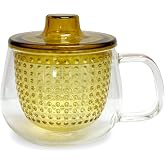 KINTO 22915 UNITEA Unimag, 11.8 fl oz (350 ml), Yellow, Heat Resistant Glass