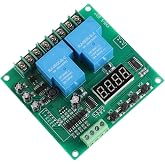 Motor Control Board YYB5 12V 24V Dual Relay Timing Module | for Forward Reverse Motor Control Solenoid Valve Pumps