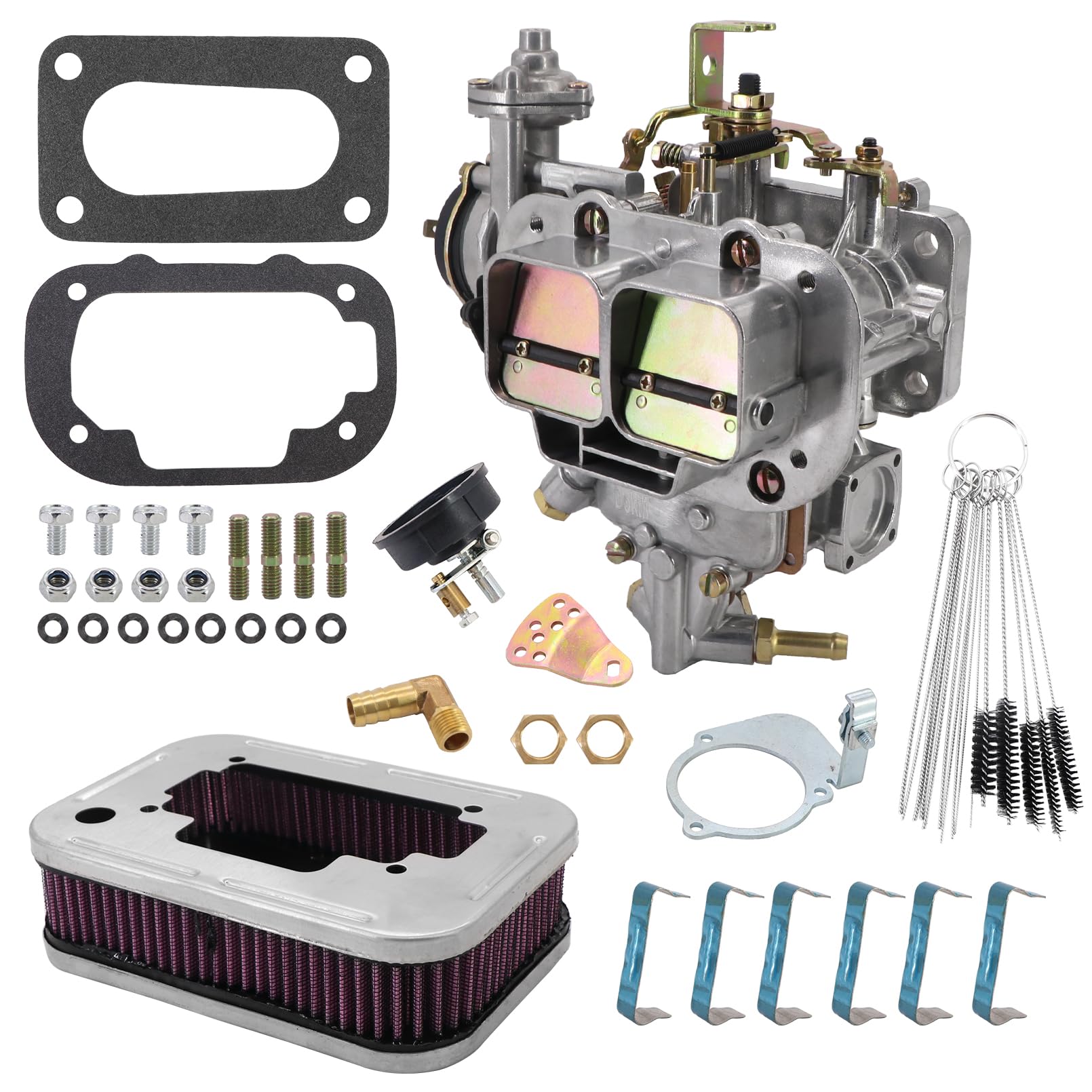 Photo 1 of Dokili Electric Choke Carburetor Replacement for We.ber 32/36 DGV DGEV for Toyota Pickup Celica Corona 20R 22R Engine B2000 B2200 Datsun Pickup 510 610 620 200SX Ni.ssan Sentra 720 Pulasar CJ5 CJ7 CJ8