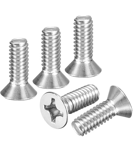 200 Vis à Métal Cruciformes 6-32 X 1/4 Pouce - Acier Inoxydable 304 Par Uxcell