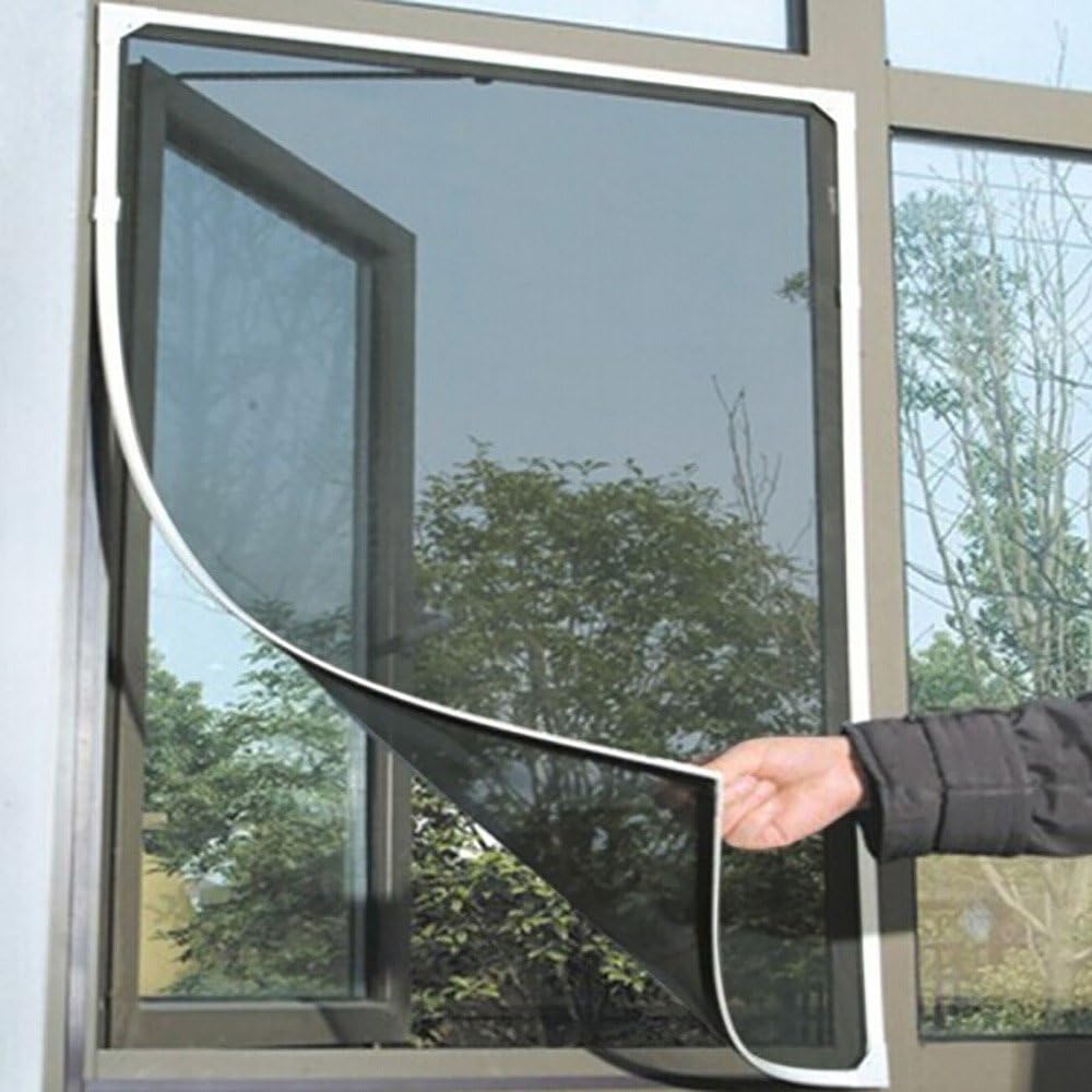 DIY Self-adhesive Mosquito Net, Anti-Mosquito Bug Insect Curtain Mesh Indoor Door Window Screen Netting New