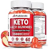 Apple Cider Vinegar Gummies with Mother – ACV Gummies with B Vitamins, Pomegranate & Beet Root – Daily Wellness & Digestive Balance – Vegan, Sugar-Free Supplement, 60 Ct