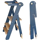 FELITH Foldable Toddler Standing Tower for Kitchen Learning