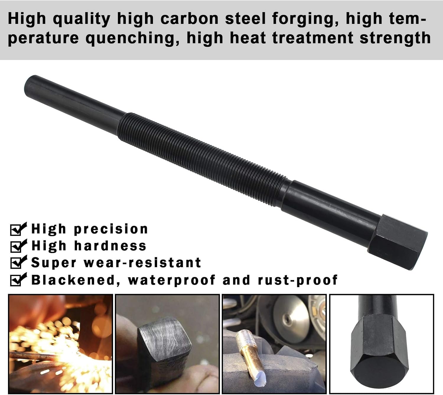 UTV Primary Drive Clutch Puller Tool Durable Heat-Treated Quality Steel Clutch Remover Compatible with Most Polaris Models 1985-2016 OE 2870506 PP3078 15-878 30260: Automotive