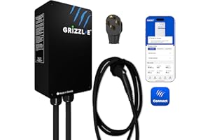 Grizzl-E Classic Connect 40A / 9.6 kW Level 2 EV Charger, UL Tested and Certified, Energy Star, Metal Case Indoor/Outdoor Ele