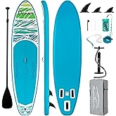 FunWater Inflatable Paddleboard Stand Up Paddle Board with Ultra-Light SUP Premium Accessories Non-Slip Comfort Deck for Yout