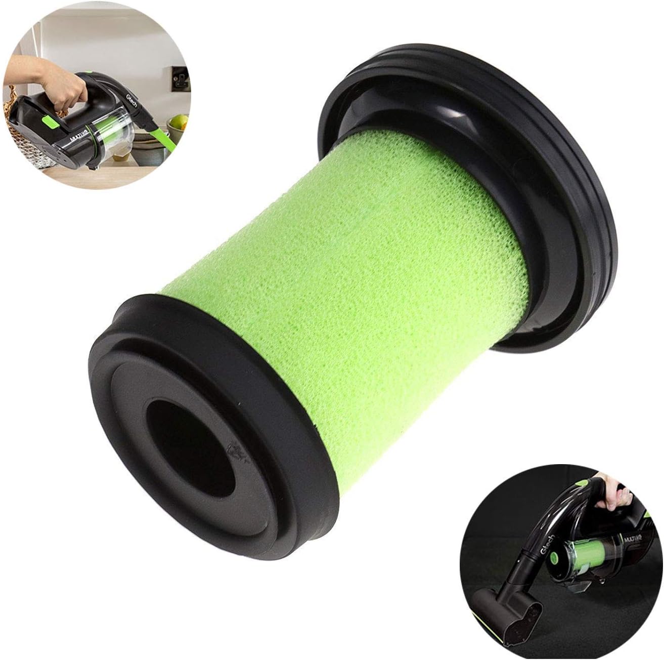 2x Washable Filter for GTECH Multi MK2 K9 ATF006 ATF036 Cordless Vacuum Cleaner eBay